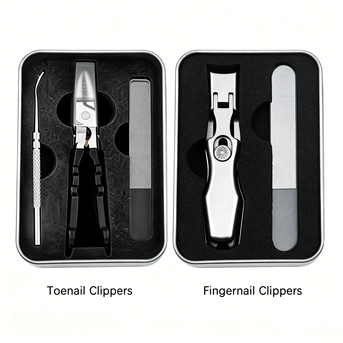 Ultra-Sharp Nail Clipper Set with Anti-Slip Grip