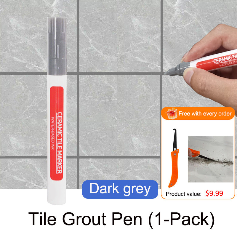 🖌️ Anti-Mould & Waterproof Joint Pen for Ceramic Tiles! 🧱