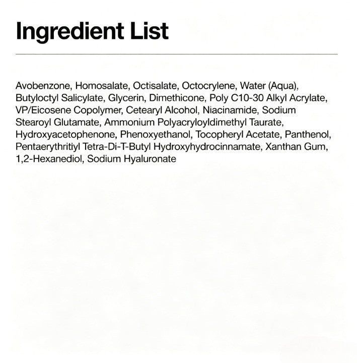 Zero-cast Moisturizing Finish Sunscreen