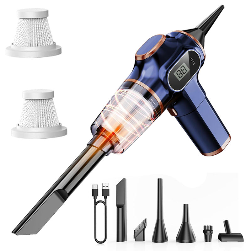 Skglm™ Insanely Powerful Cordless Car Vacuum — 19000Pa, 6-in-1 Deep-Clean System