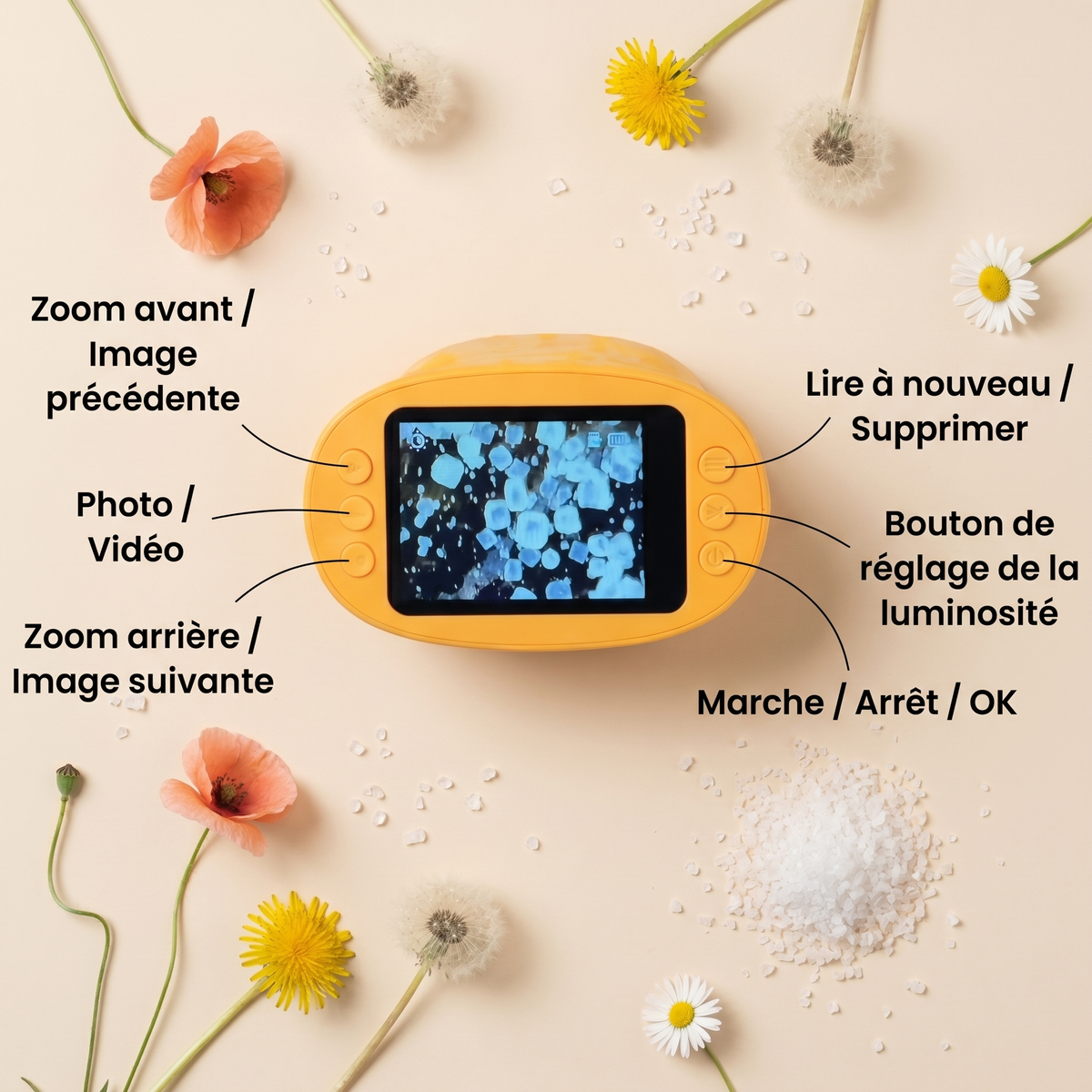 Hrimzw™ 1000X Handheld Microscope