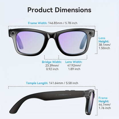 👓Lightweight Smart Glasses with Hands-Free Control