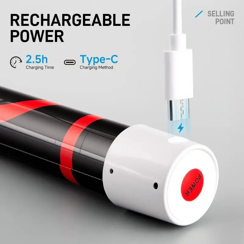 Bendable LED Flashlight Stick