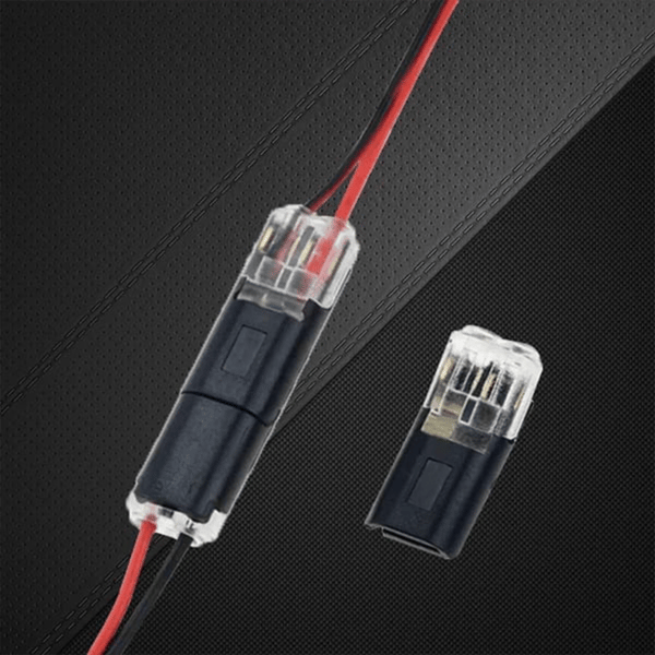 Double - Wire Plug-in Connector With Locking Buckle