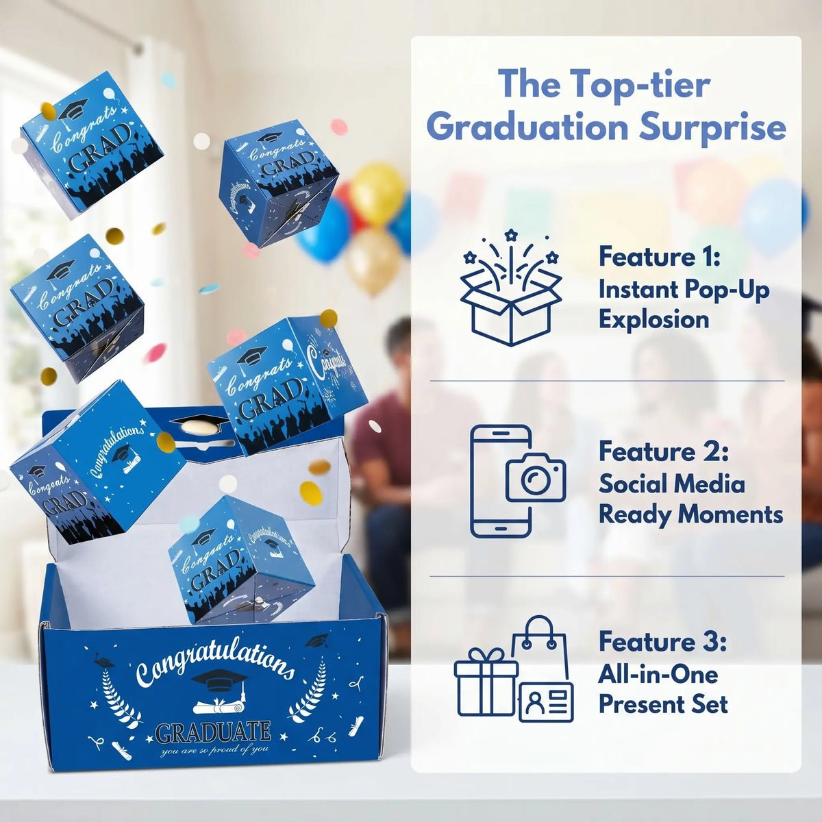 2026 Graduation Pop-Up Gift Box