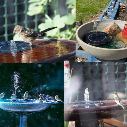 🌊Solar Fountain, Solar Powered Bird Bath Fountain Pump