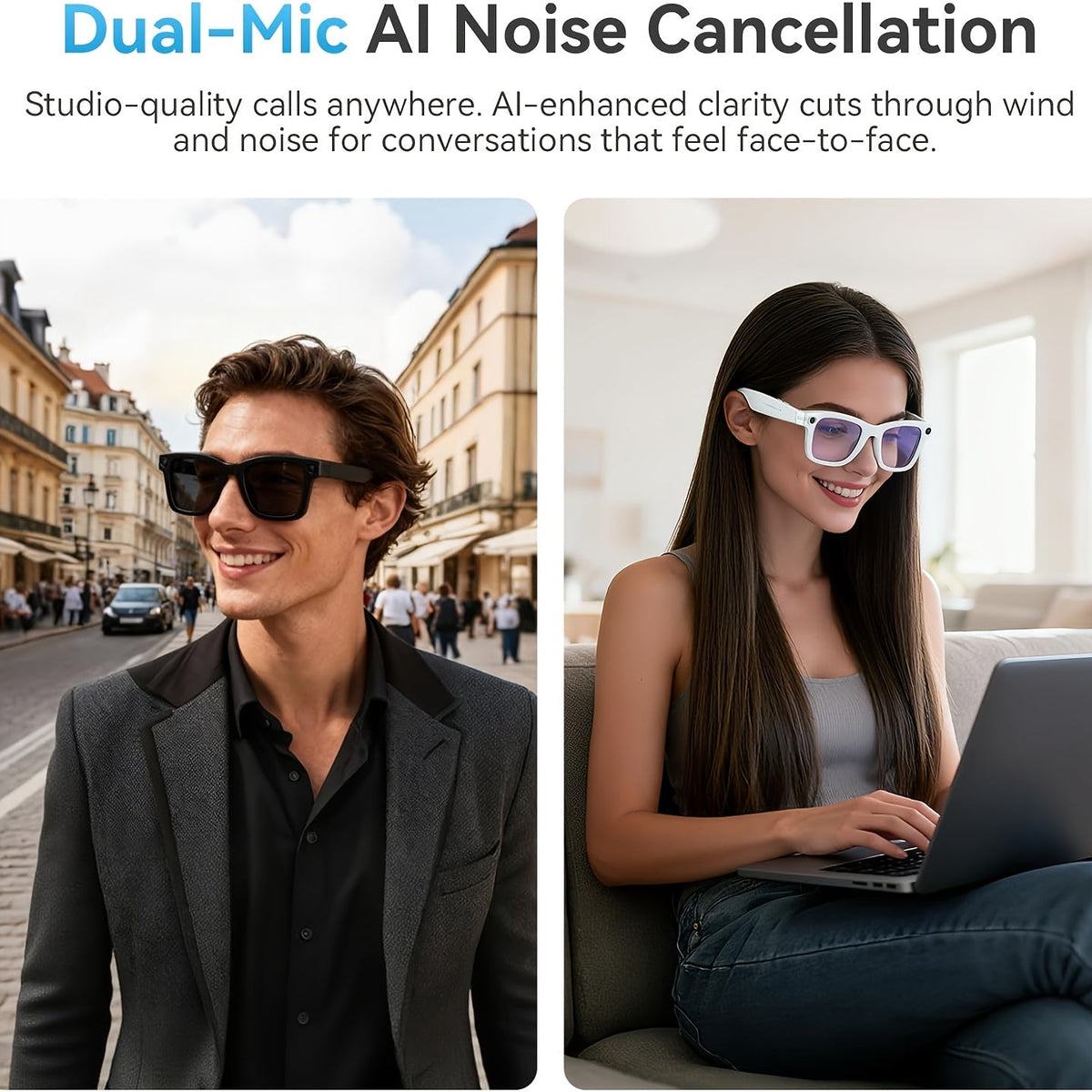 👓Lightweight Smart Glasses with Hands-Free Control
