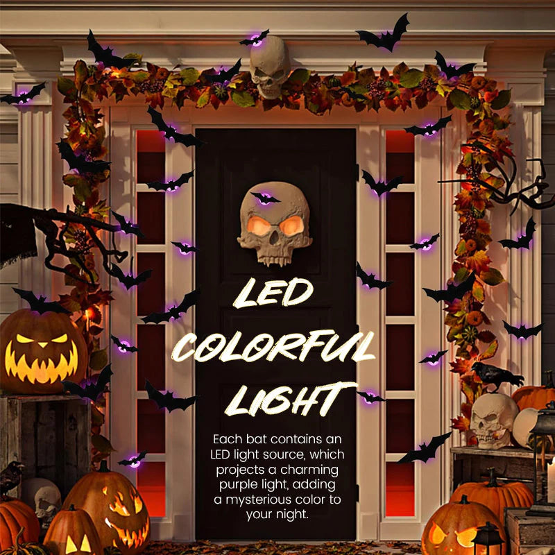 LED Glowing Bat Group