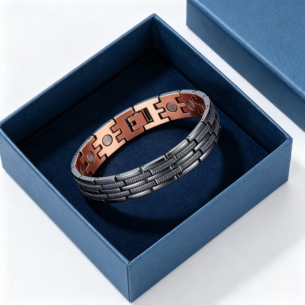 🔥99.9% Pure Copper Magnetic Bracelet--Relieve fatigue and promote blood circulation