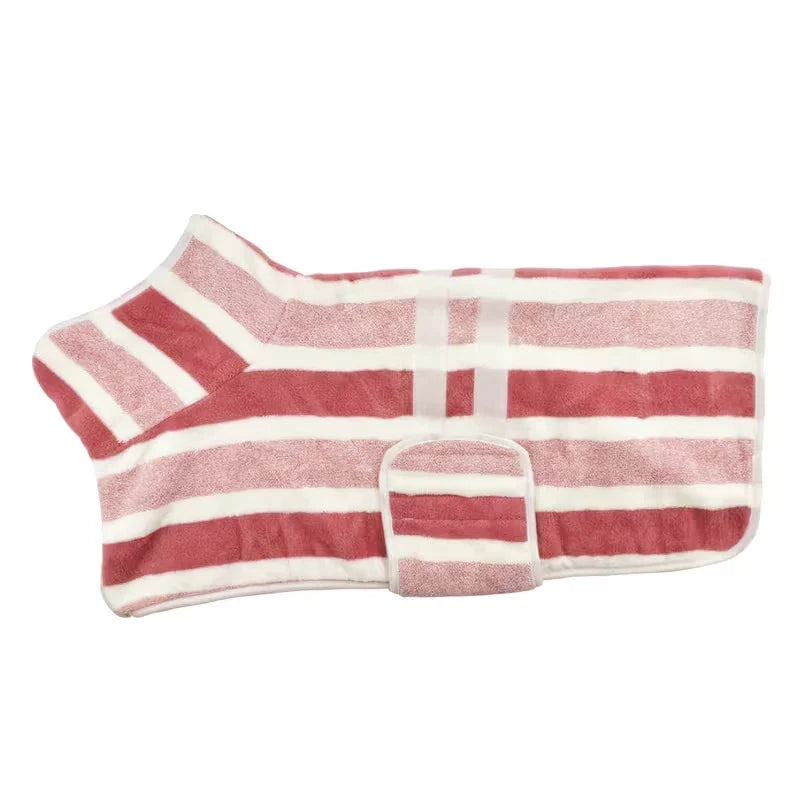 🐶 Pet Quick-Dry Bathrobe Towe