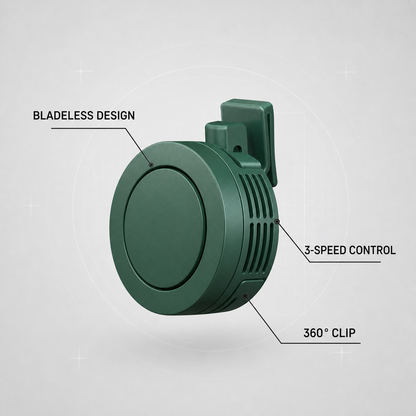 Portable Silent Mini Bladeless Electric Fan