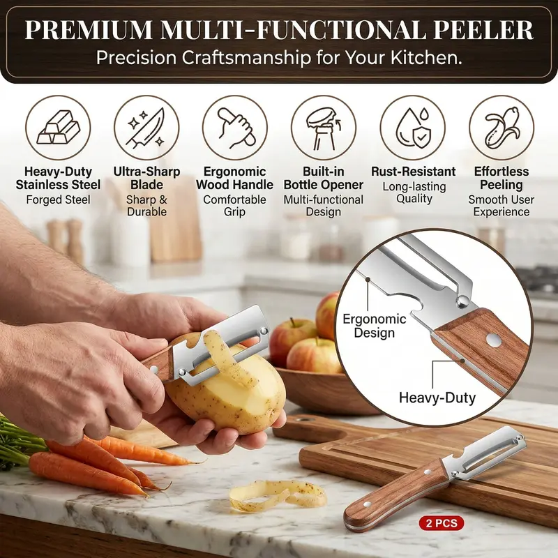 Multi functional Premium stainless steel blade kitchen tools