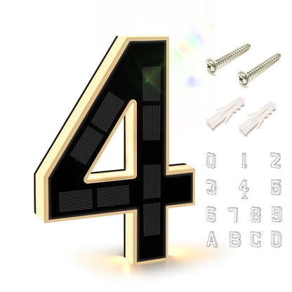 🏡 Upgrade Your Home's Curb Appeal – 49% OFF – ✨ Modern LED House Number Light – For Stylish, All-Night Visibility!