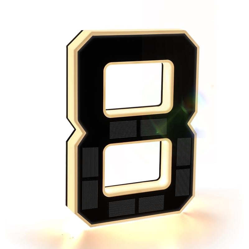 🏡 Upgrade Your Home's Curb Appeal – 49% OFF – ✨ Modern LED House Number Light – For Stylish, All-Night Visibility!