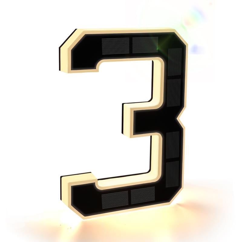 🏡 Upgrade Your Home's Curb Appeal – 49% OFF – ✨ Modern LED House Number Light – For Stylish, All-Night Visibility!