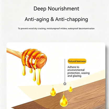 🌟Beeswax Wood Polish Spray Restore Shine Protect Furniture