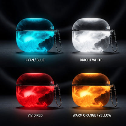 Luminous Glitter Quicksand Earphone Case for AirPods 4 3 2 1 AirPods Pro 3 2 Moving Sand Sparkles Brilliant Dark Headphone Cover