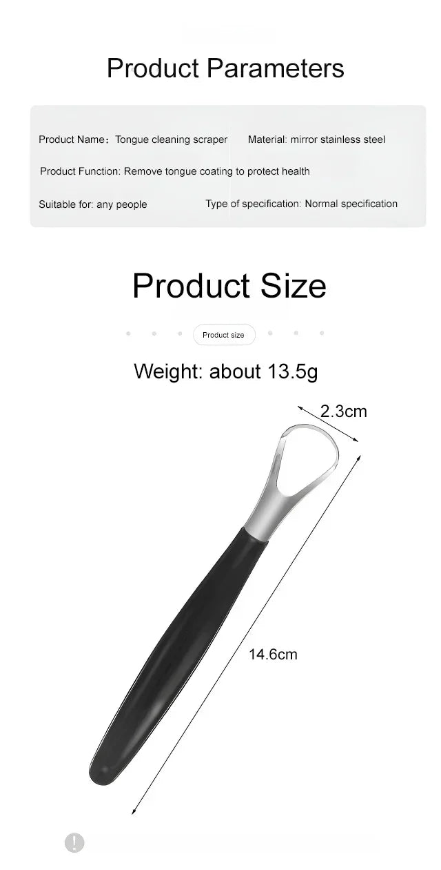 ✨Stainless Steel Tongue Scraper🚚Cash on Delivery