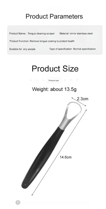 ✨Stainless Steel Tongue Scraper🚚Cash on Delivery