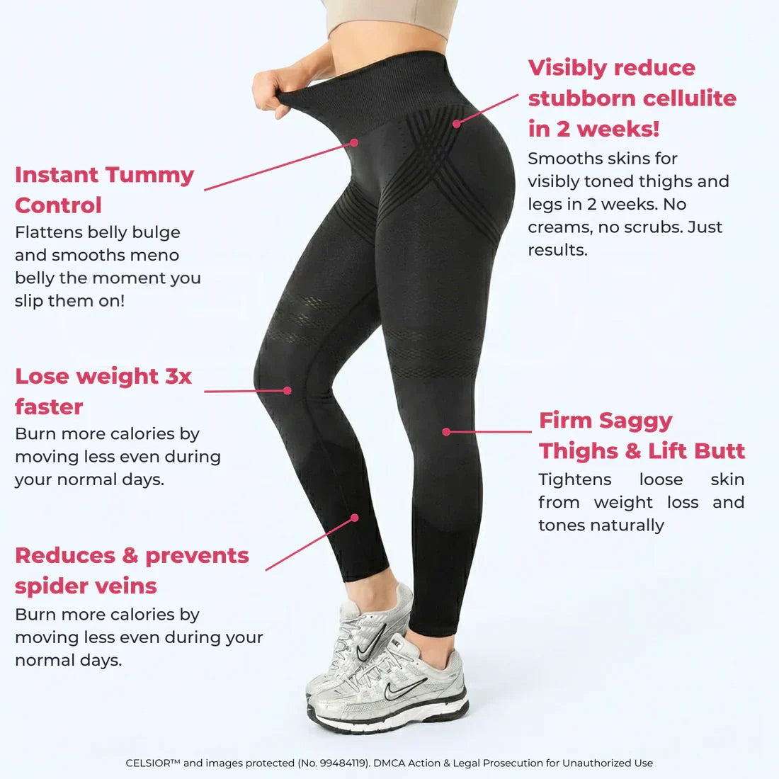 📢📢Get 15% off when you buy two or more items⏰ High Waisted And Hip Lifting Yoga Elastic Quick Drying Tight Pants