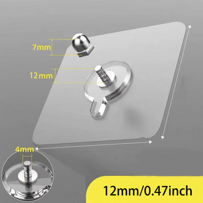 🏆 75K+ SOLD! 🥇49.9% OFF This Week - Adhesive Frame Hooks Wall Mount Self-Adhesive Hooks