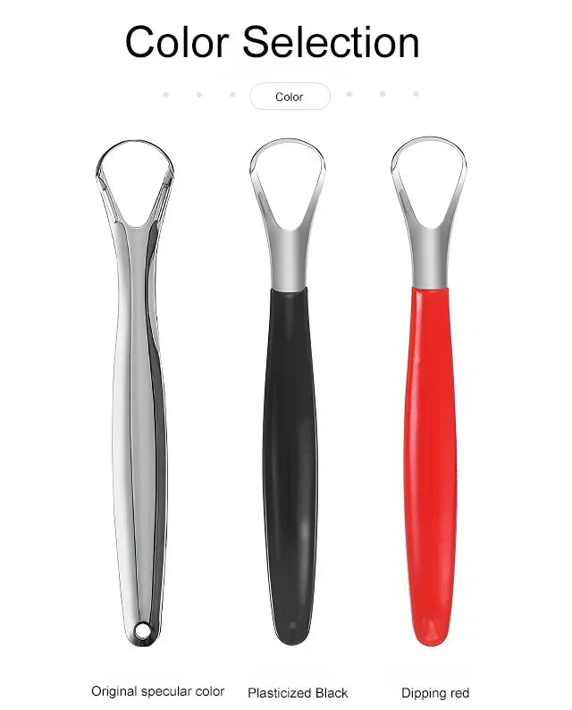 ✨Stainless Steel Tongue Scraper🚚Cash on Delivery