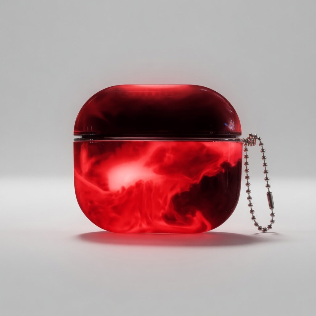 Luminous Glitter Quicksand Earphone Case for AirPods 4 3 2 1 AirPods Pro 3 2 Moving Sand Sparkles Brilliant Dark Headphone Cover