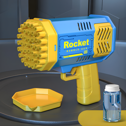 BubbleGun – Automatic Soap Rocket Bubble Gun Blower Toy