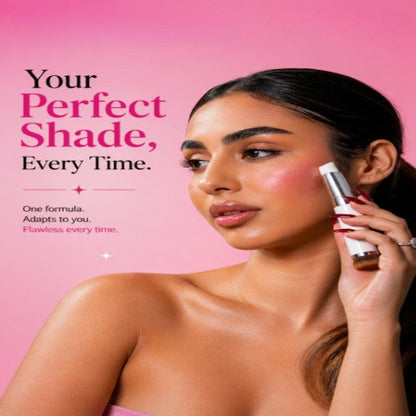 Korean 2‑in‑1 Color‑Changing Foundation Stick with Travel Brush (Get 25% off when you buy two or more.)