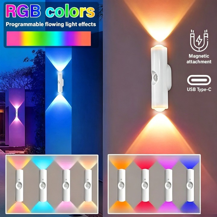 Rechargeable Smart LED Motion Sensor Ambient Light