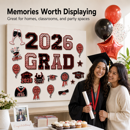 20 Pcs Graduation Magnets 2026 Cruise Door Car Magnets