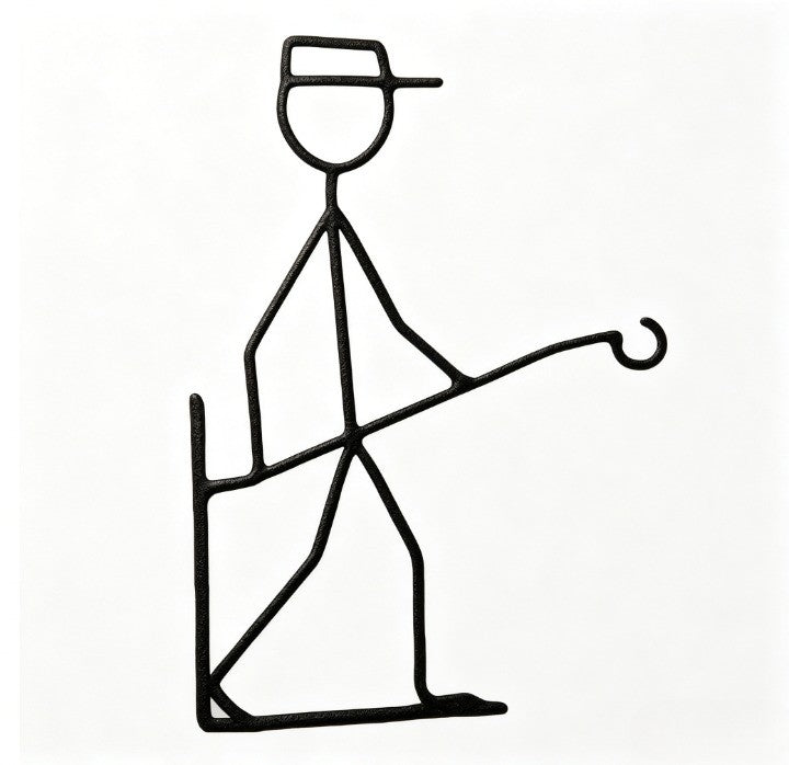 Heavy Metal Fishing Hanging Decoration