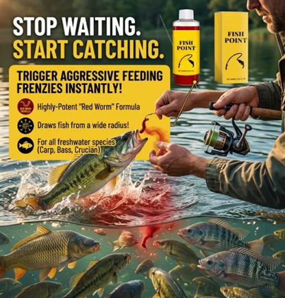 🎣 Concentrated Fish Attractant Liquid – 🐟Fast Acting Red Worm Formula