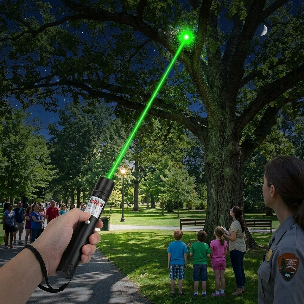 🔦Red and green single-point laser light
