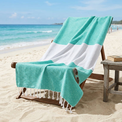 Sand-Resistant Beach Towel for Comfortable Summer Days