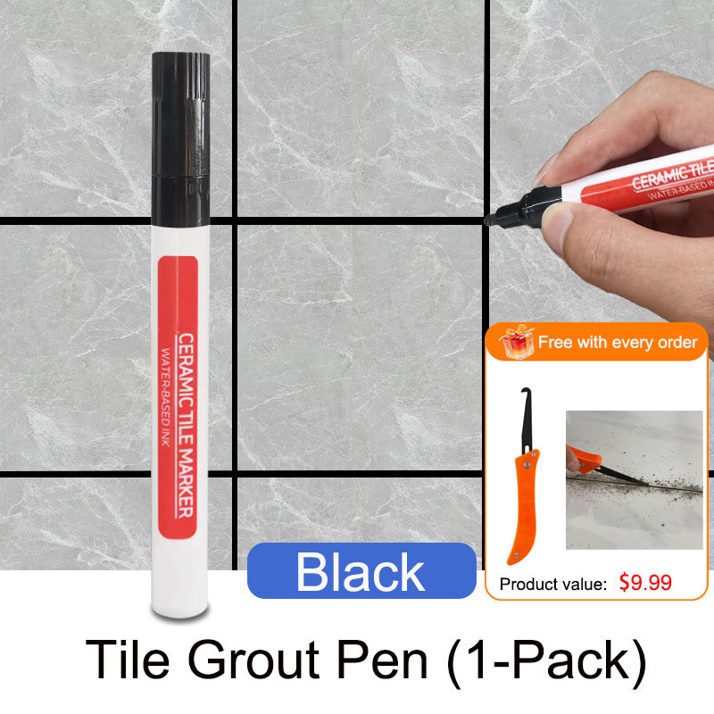 🖌️ Anti-Mould & Waterproof Joint Pen for Ceramic Tiles! 🧱