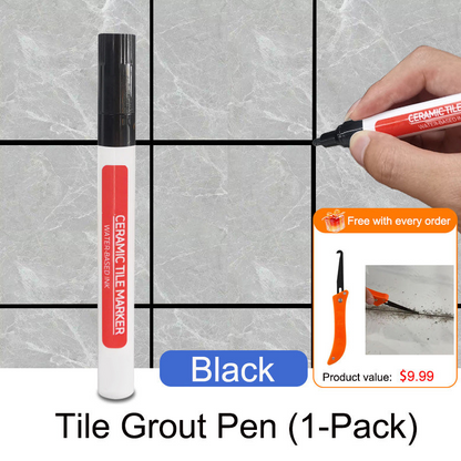 🖌️ Anti-Mould & Waterproof Joint Pen for Ceramic Tiles! 🧱