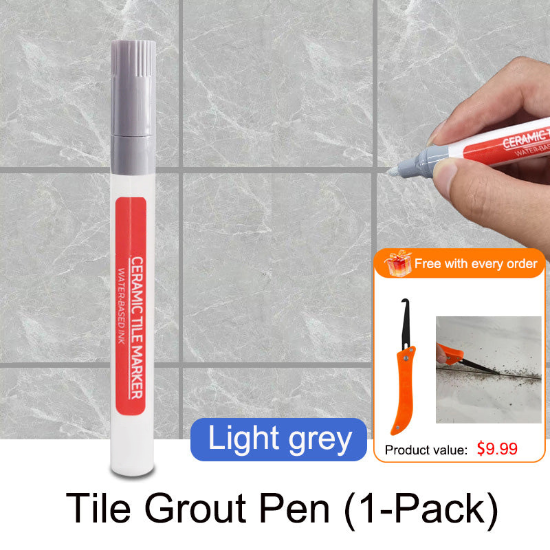 🖌️ Anti-Mould & Waterproof Joint Pen for Ceramic Tiles! 🧱