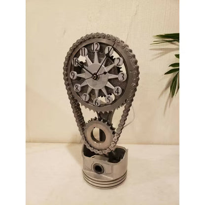 HOT SALE 50% OFF🔥SMALL BLOCK TIMING CHAIN CLOCK