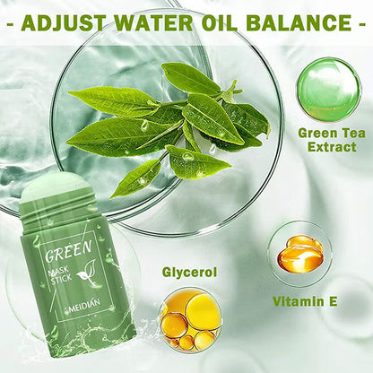 Summer Sale: 50% Off💥Poreless Deep Cleanse Green Tea Mask -(Buy 1 Get 1 Free Now!💕)