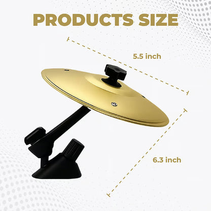 🔥Mini Car Drum Cymbal – Air Vent Mount with Adjustable🚗