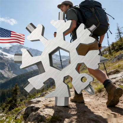🎁Last Day 49% OFF - 🪛 ❄️ Snowflake-shaped Multi-Function Screwdriver and Wrench