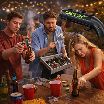 🍻 Turn Every Bottle Into A Party Moment 🔫 Meet The CapGun Bottle Opener