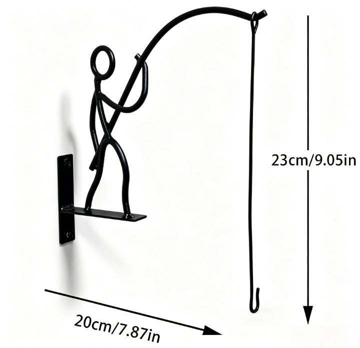 Heavy Metal Fishing Hanging Decoration