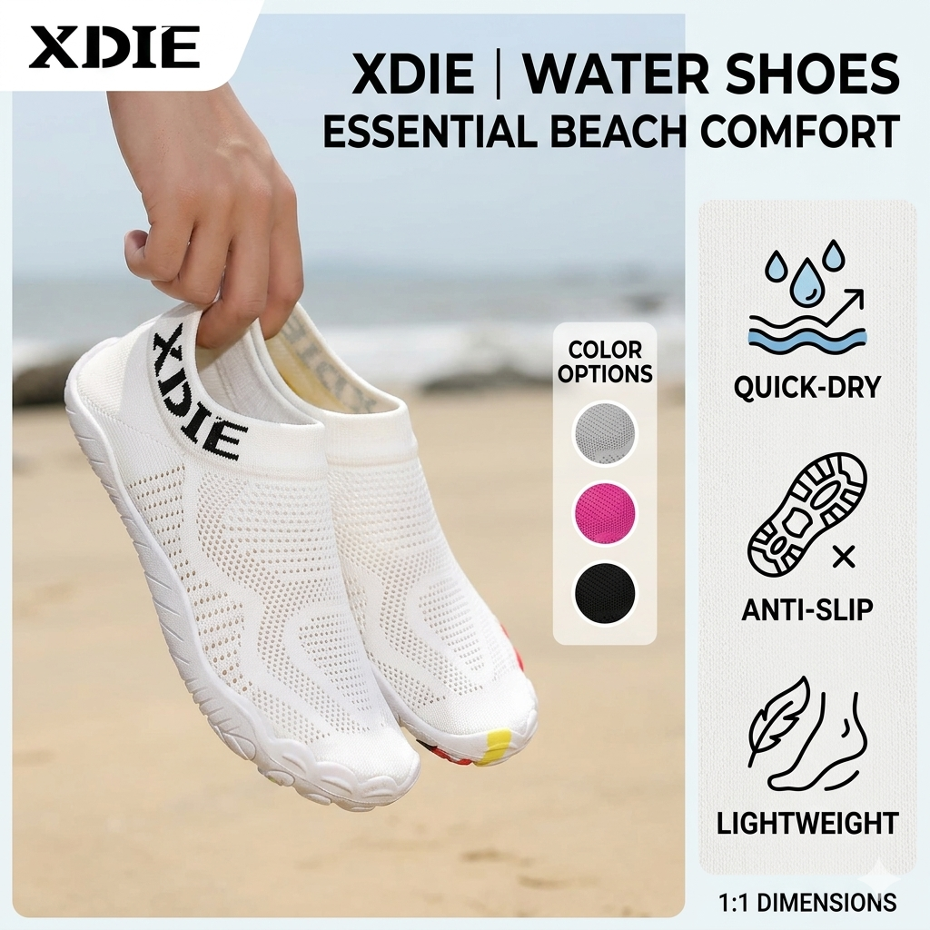AquaStride Water Sports Shoes Barefoot Quick Dry Slip On For Men Women - Breathable Quick Dry