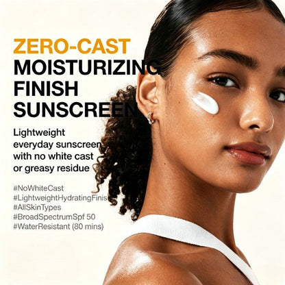 Zero-cast Moisturizing Finish Sunscreen