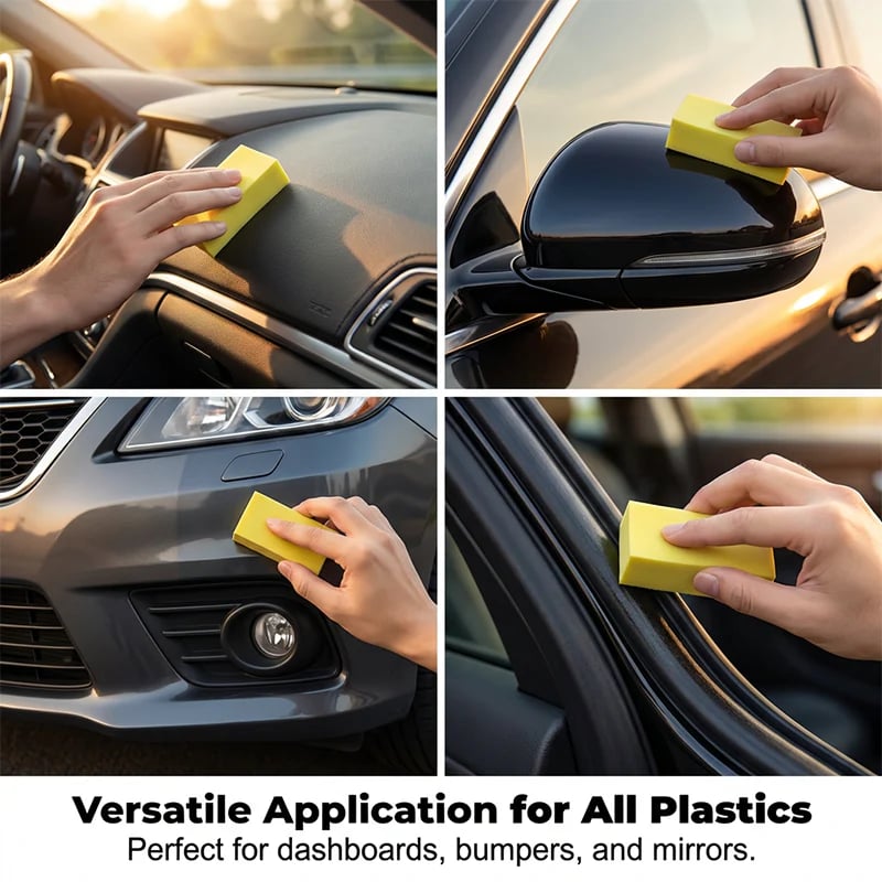 🎁2026 New Upgrade🚗Car Plastic Parts Crystal Coating Restorer