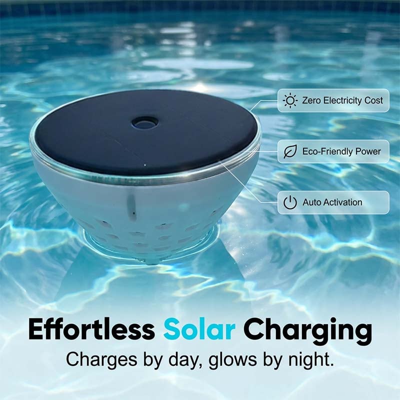 🐟✨Solar Floating Pool Light with Magical Fish Projection 🌊💡
