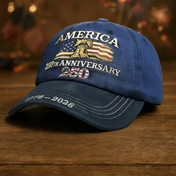 🔥 United States 250th Anniversary Cap - 🎁Free Commemorative Gift