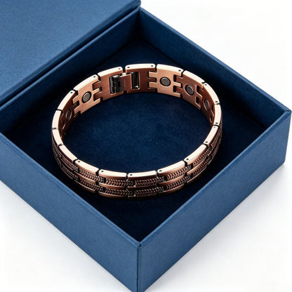 🔥99.9% Pure Copper Magnetic Bracelet--Relieve fatigue and promote blood circulation